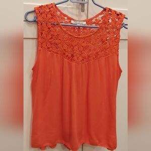 Variations crocheted sleeveless top